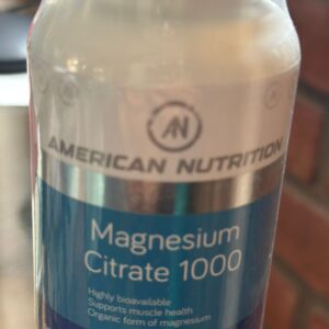 Citrato de Magnesio 100 capsulas de 1000MG