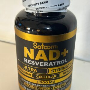 NAD + RESVERATROL 1500 MG 100 SOFTGELS de  SATOOMI